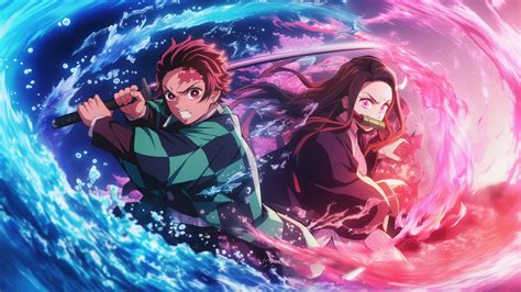 Tanjiro & Nezuko Wallpaper 4K, Ultrawide
