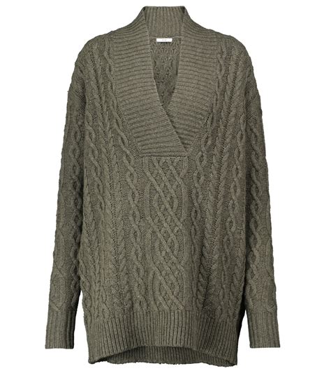 CO - Cashmere cable-knit sweater Coach