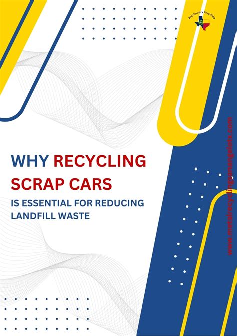 PPT - Why Recycling Scrap Cars is Essential for Reducing Landfill Waste ...