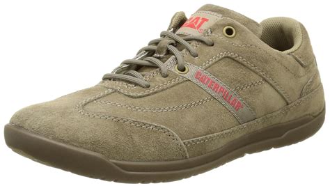 Buy Cat Men's Rimski Soft Grey Shag Leather Sneakers - 6 UK/India (40 ...