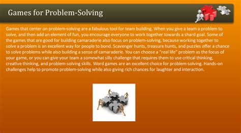 Games for Problem-Solving - FreshSkills