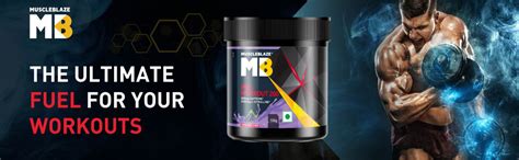 MuscleBlaze Pre Workout 200, 200mg Caffeine, 2200mg Citrulline (Fruit ...