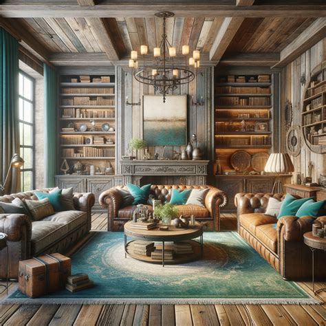 19+ Rustic Living Room Designs To Cozy Up Your Home – DreamyHomeStyle