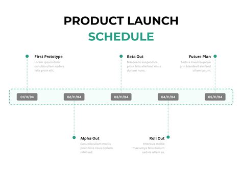 Product Launch Schedule Template - Google Slides | PowerPoint - Highfile