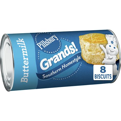 Pillsbury Grands! Southern Homestyle Buttermilk Biscuit Dough, 8 ct ...