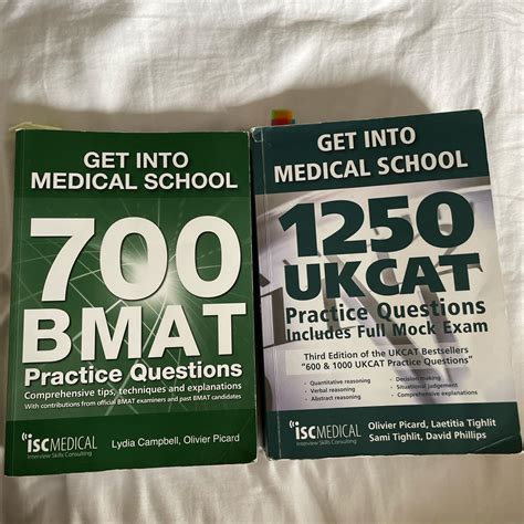UCAT and BMAT practice question books. Mock exam... - Depop
