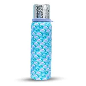 SAGEWARE Mermaid Design Flask Bottle – Reusable Water Bottle for Gym ...