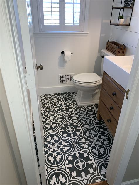 Powder Room Floor Tile Design Ideas at Grace Makin blog