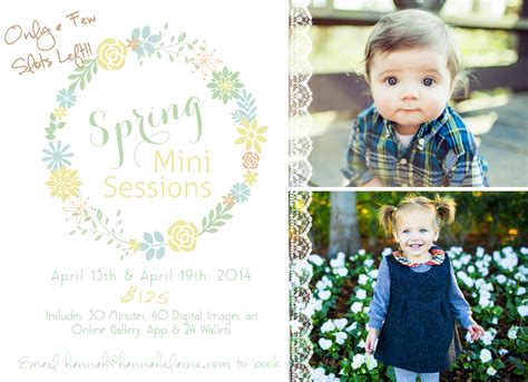 Spring Mini Session 的图像结果