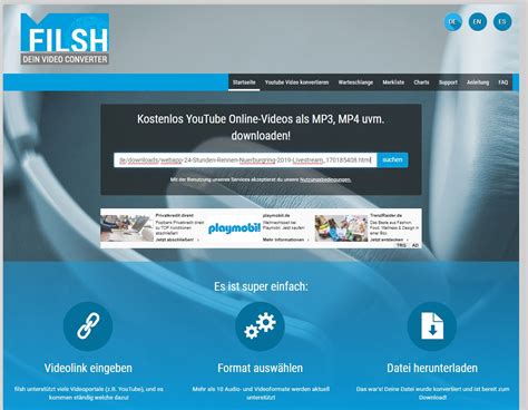 FILSH.net Video Converter - direkt online nutzen - CHIP