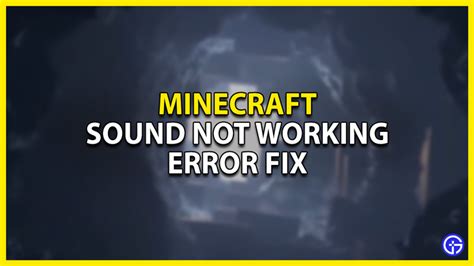 Why Is My Minecraft Java Not Making Any Sound 的图像结果