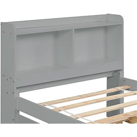 Danxee Twin Solid Wood Platform Bed with Wooden India | Ubuy