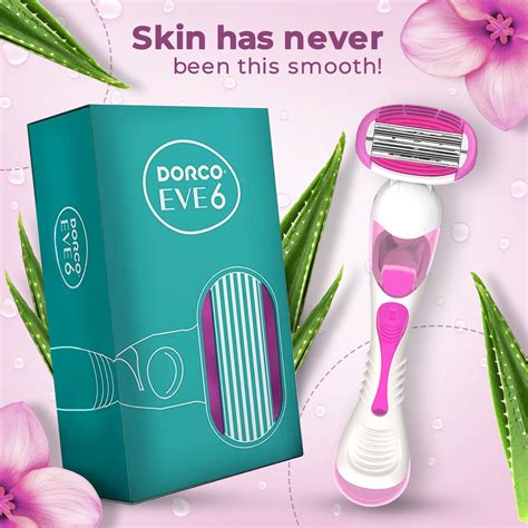 Dorco Eve 6 Handle With 1 Cartridges – dorcoIndia