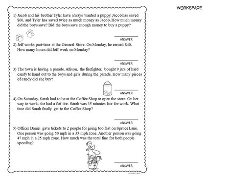 2 Step Word Problems 3rd Grade 的图像结果