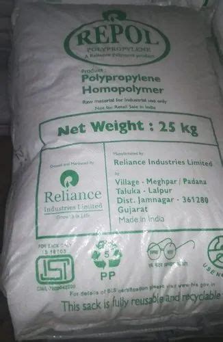 Polypropylene Homopolymer - MRPL PPHP HR003 Extrusion Service Provider ...