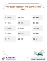 Two-digit Addition Worksheets | Math activities