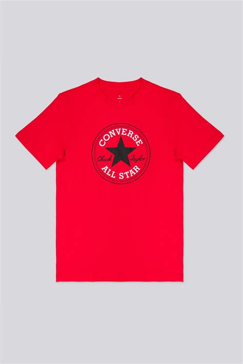 Camiseta Converse - Rojo - Camiseta Algodón Niña | Sprinter