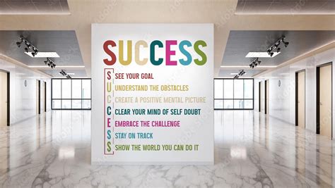 Success Rules Textured Office Wallpaper – Myindianthings