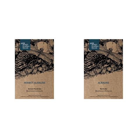 Mandrake Varieties - Seed kit gift box