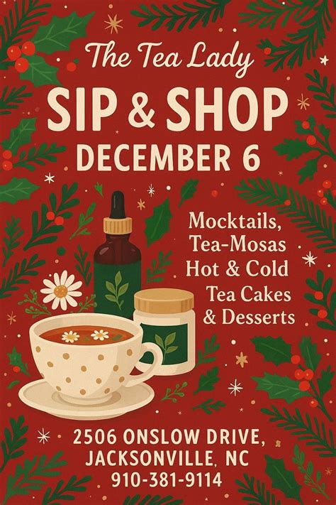 Sip & Shop Tea Party , Nature's Beautiful Holistic Lifestyle ...
