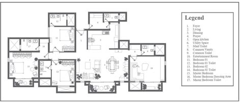 4 bedroom 2,400 sqft interior design by Life Inspired in Prestige ...
