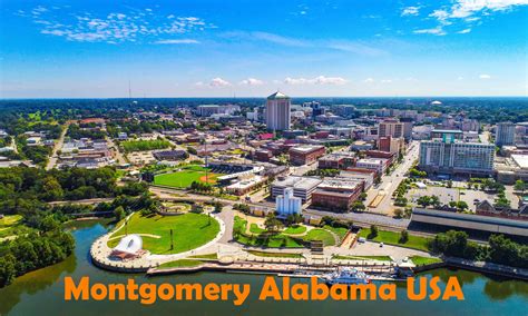Montgomery, Alabama Map