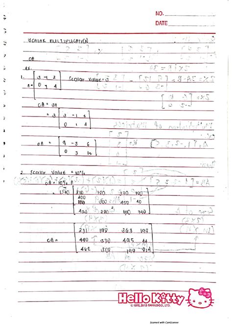 Scalar Multiplication of Matrix Worksheet Simple 的图像结果