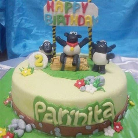 BaBa Black Sheep Fondant Cake | Just Bake