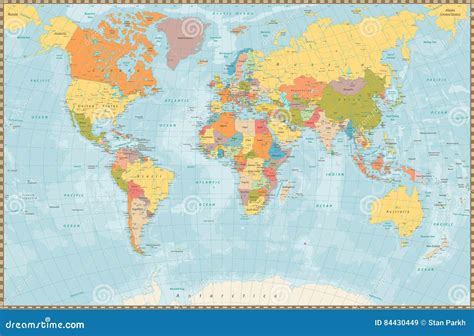 Large Map of the World 的图像结果