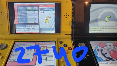 [Gen4] Shiny Chikorita after 2740 (Lax nature). I'm on the search for ...