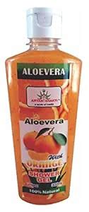 Buy AryanShakti's Shower gel Aloevera - (Orange) 300 ml Online at Low ...