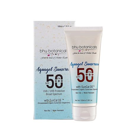 Aquagel Sunscreen SPF-50 PA+++ (Broad Spectrum Protection UVA/UVB) 100
