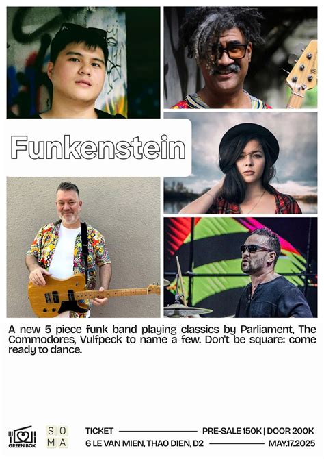 Funkenstein at SOMA, 6 Le Van Mien, Ho Chi Minh City, Vietnam, 17 May ...