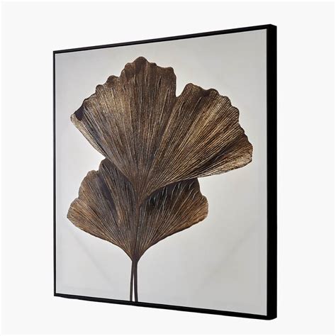 Buy Artistry Cocoa Canvas Flower Picture Frame - 60x60cm from Home ...