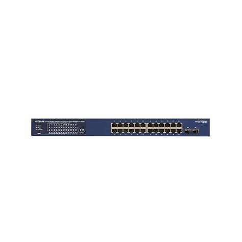 Netgear GS724TPP 24-Port Gigabit Ethernet PoE+ Smart Switch w/ optiona ...