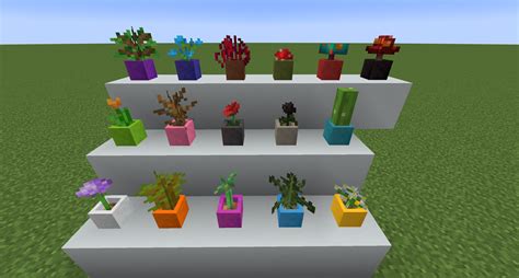Flower Pots Plus - Minecraft Mods - CurseForge