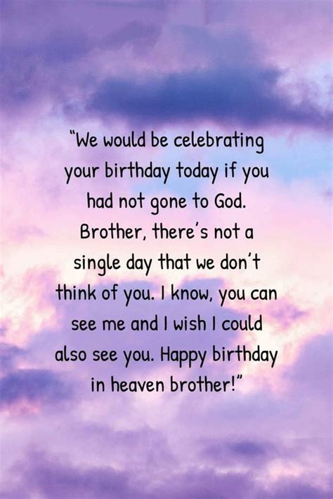 200+ Heartfelt & Meaningful Birthday Wishes for Brother In Heaven ...