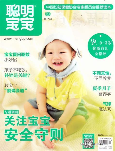 聪明宝宝2017年6月期封面图片－杂志铺zazhipu.com－领先的杂志订阅平台