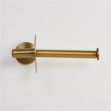 Buy Orion Roselli Brass Single Toilet Roll Holder- 7.6 cm x 10.7 cm x ...