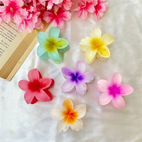 Summer Floral Claw Clip - Matte – Kinzah Fashion
