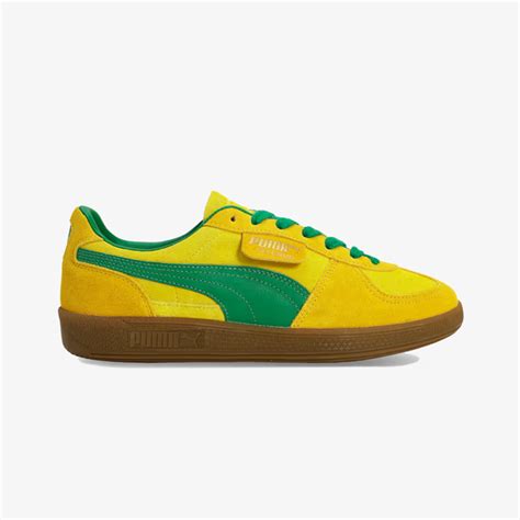 PUMA | PALERMO CLASSIC COMFORT LOW BOOT { PELE YELLOW-GREEN – Superkicks