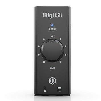 IK Multimedia iRig USB Guitar USB-C Audio Interface for Mac and PC ...