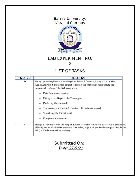 Image result for Task Breakdown in Lab