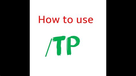 Image result for TP Command Tutorial