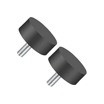 METALLIXITY Rubber Studs (M10 Thread, 50 x 20mm) 2Pcs, Rubber ...