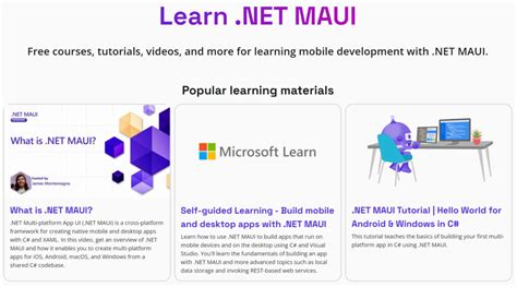 .NET Maui Tutorial 的图像结果