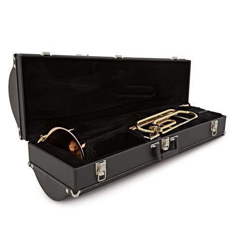 King 608F Bb/F Tenor Trombone, Gold Brass Bell | Gear4music