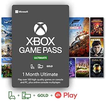 Xbox Game Pass Ultimate+EA Play: 1 Month Code (Delivery Within 24 Hours ...