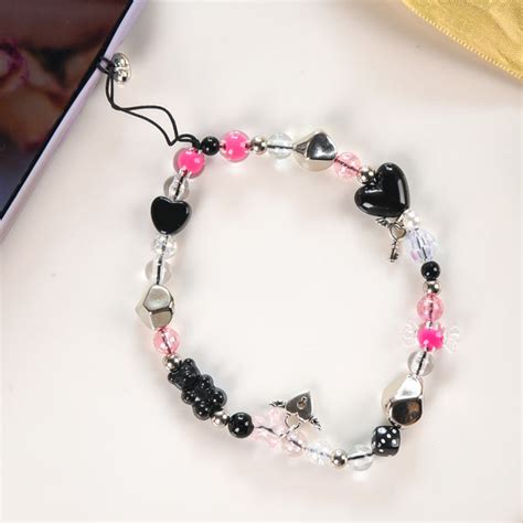 Punk Rock Phone Lanyard With Lock And Key Charms Online - Premium Phone ...