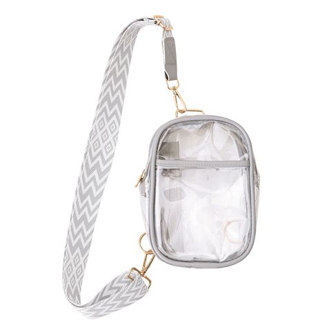 Clear Crossbody Bag Stadium Approved for Women and Men Transparent ...